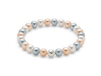 Bracciale Miluna Donna Giochi di perle in Argento Perla PBR1671